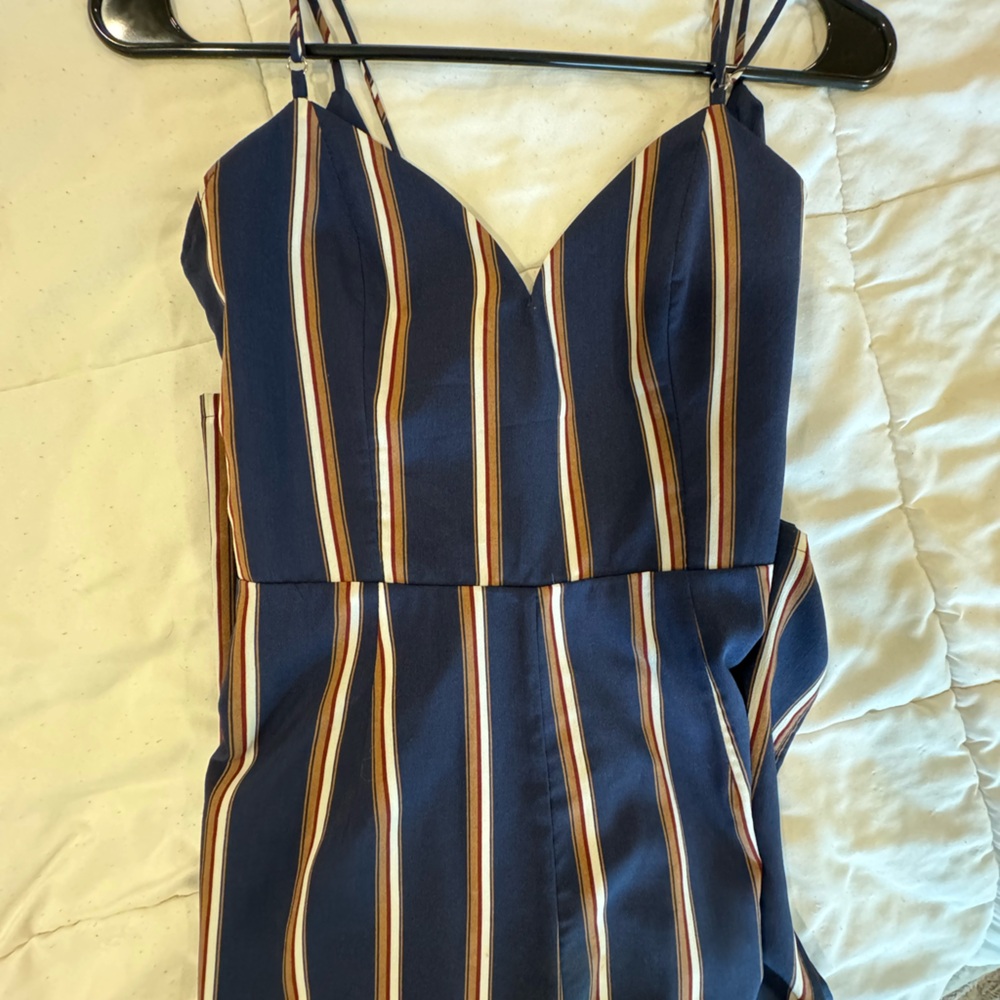 Navy Blue Romper